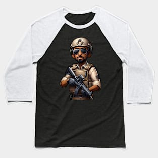 Tactical Man Baseball T-Shirt